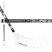 Florbalová hokejka Unihoc EPIC COMPOSITE 29 white/black