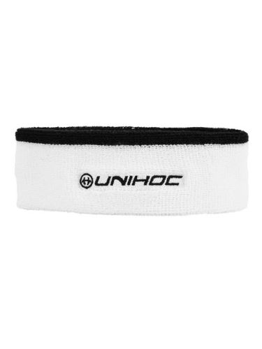 Headbands UNIHOC HEADBAND SWEAT mid white - Headbands