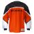 Floorball goalie jersey EXEL S100 GOALIE JERSEY orange/black