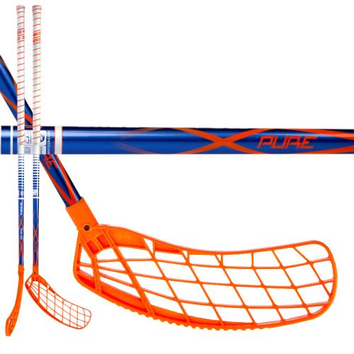 Floorball stick EXEL P40 BLUE 2.9 98 ROUND SB R - Floorball stick for adults