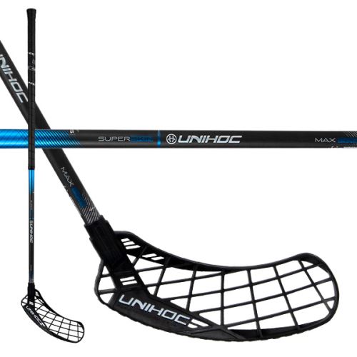 UNIHOC EPIC SUPERSKIN MAX 26 black/blue 96cm R-21 - Floorball stick for adults