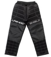 Floorball goalie pant UNIHOC GOALIE PANTS SHIELD black/white 170cl