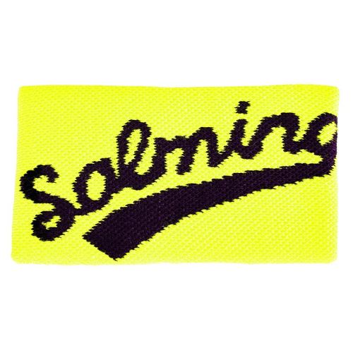 Sportovní potítko SALMING Wristband Long Yellow/Black - Potítka