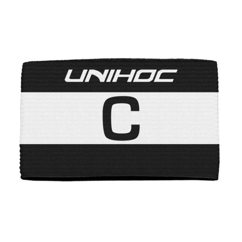 UNIHOC CAPTAIN'S BAND SKIPPER black/white - Image