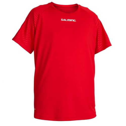Športovné tričko SALMING Granite Game Tee Red Large - Trička