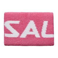 Sportovní potítko SALMING Wristband Mid Pink/White