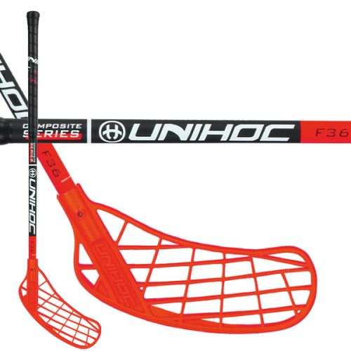Florbalová hokejka UNIHOC NINO YOUNGSTER Composite 36 bl/red 60cm L - Dětské, juniorské florbalové hole