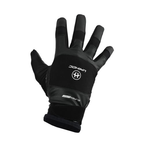 Floorball goalie gloves UNIHOC GOALIE GLOVES SUPERGRIP black S/M - Gloves