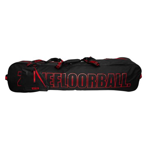Toolbag ZONE Toolbag BRILLIANT senior black/red (20 sticks) - Floorball toolbags