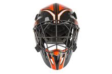 Maske für Floorballgoalies EXEL S100 HELMET senior black/orange - Masken