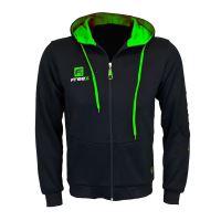 Sports sweatshirts and hoodies FREEZ VICTORY ZIP HOOD black/green  L