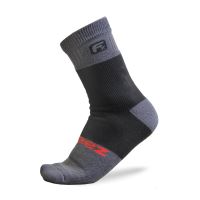 Sportovní kompresní ponožky FREEZ MID COMPRESS SOCKS black  39-42
