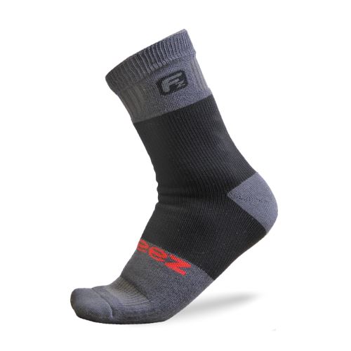 Sportovní kompresní ponožky FREEZ MID COMPRESS SOCKS black  35-38 - Stulpny a ponožky