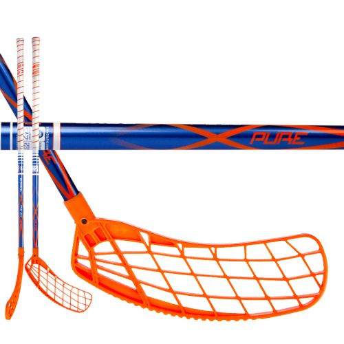 Florbalová hokejka EXEL P40 BLUE 3.4 65 ROUND SB L - Dětské, juniorské florbalové hole