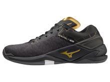 Mizuno WAVE STEALTH NEO/BlkOyster/MPGold/IronGat 38.0/5.0