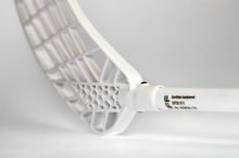 Florbalová hokejka FREEZ SPEAR 27 white-gold MB - florbalová hůl (3)