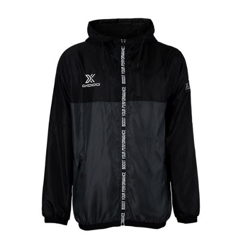Sportovní bunda OXDOG BOOST LIGHT JACKET black/grey - Bundy