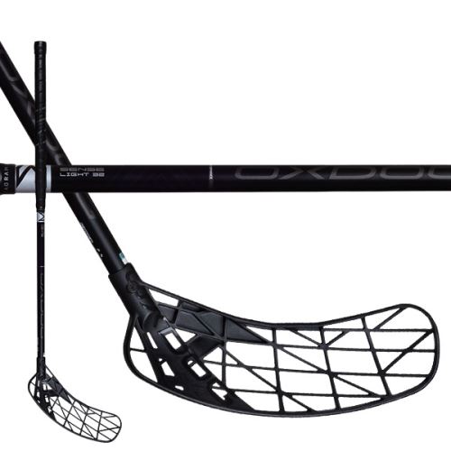Florbalová hokejka OXDOG SENSE HES 30 BK 92 SWEOVAL MB R - florbalová hůl