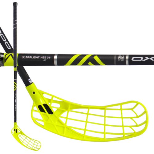 Floorball stick OXDOG ULTRALIGHT HES 29 YL 101 OVAL MBC L - Floorball stick for adults