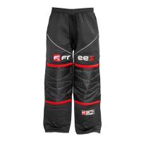 Brankářské florbalové kalhoty FREEZ Z-80 GOALIE PANT BLACK/RED senior