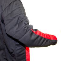 Brankářský florbalový dres FREEZ Z-80 GOALIE SHIRT BLACK/RED 140/150
 - Brankářský dres