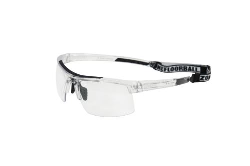 Ochranné brýle na florbal ZONE EYEWEAR PROTECTOR SR transparent/black - Ochranné brýle