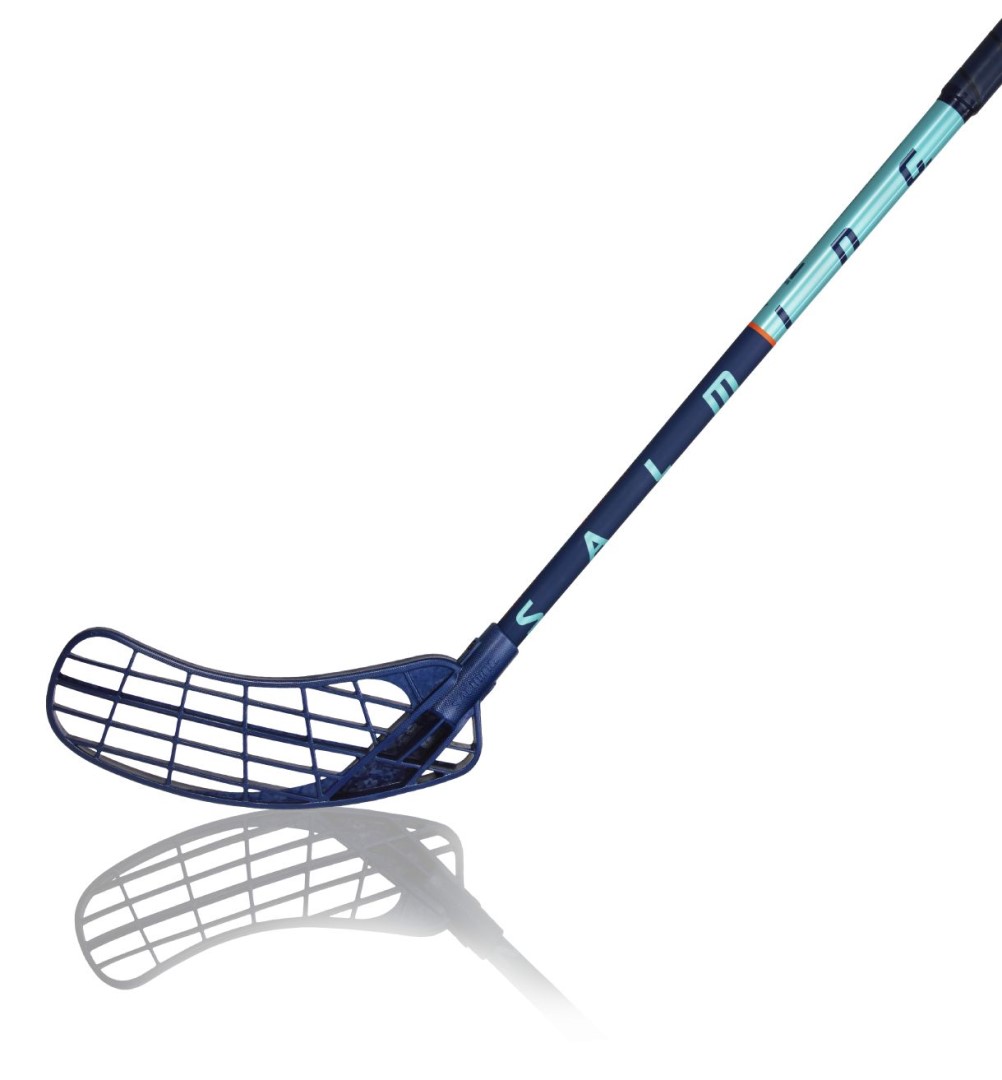 Floorball stick SALMING Hawk CC 32 RN Edt JR Navy Blue 87 (98 cm) Left |   | florbalová hůl 