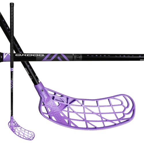Floorball stick OXDOG FUSION LIGHT 27 UV 101 OVAL MB L - Floorball stick for adults