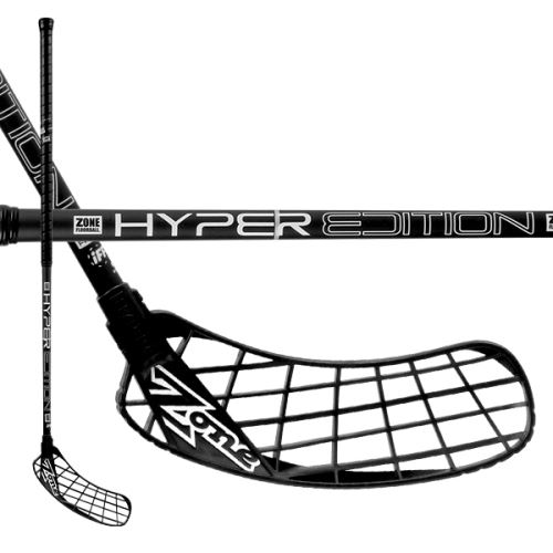 Florbalová hokejka ZONE HYPER Composite Light 27 black 100cm L - florbalová hůl