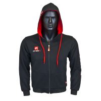 Sports sweatshirts and hoodies FREEZ VICTORY ZIP HOOD black/red junior 150
 - Hoodies