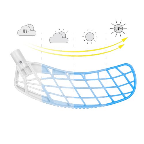 Floorball blade EXEL BLADE AIR CHAMELEON BLUE MB