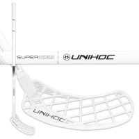 Florbalová hokejka UNIHOC STICK EPIC SUPERSKIN MAX FL 26 white/bla 96cm R - florbalová hůl