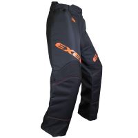 Brankářské florbalové kalhoty EXEL S60 GOALIE PANT black/orange 130