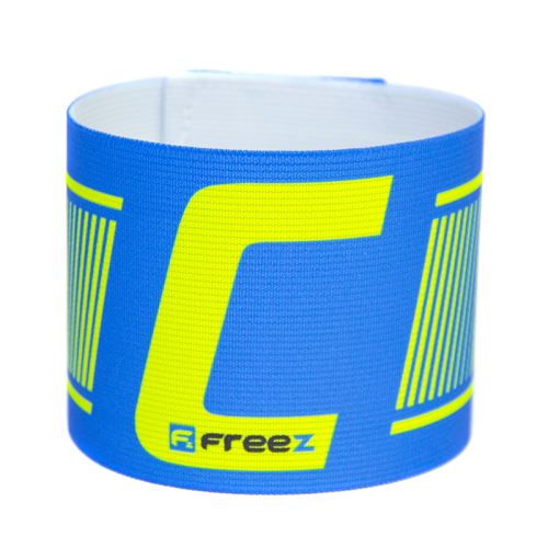 Kapitánská páska FREEZ CAPTAIN'S BAND blue/lime JR - Image
