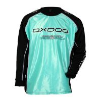 Floorball goalie jersey OXDOG TOUR GOALIE SHIRT tiff blue XXL