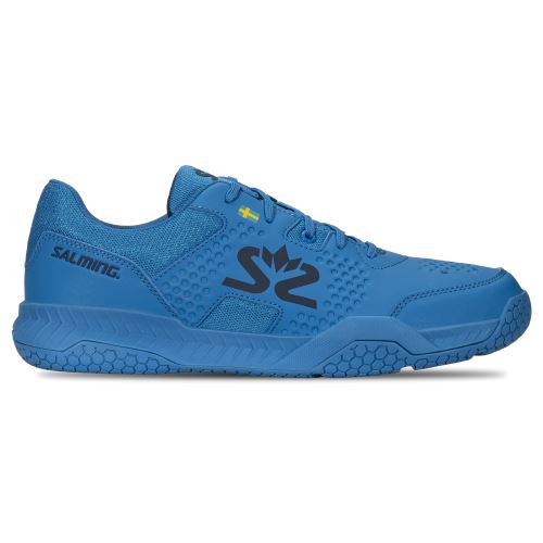 Florbalová obuv SALMING Hawk Court Shoe Men Brilliant Blue/Poseidon Blue 8 UK