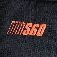 Brankářské florbalové kalhoty EXEL S60 GOALIE PANT black/orange 150 - Brankářské kalhoty