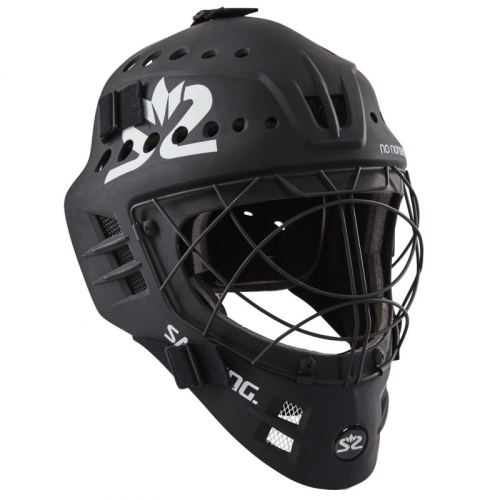 Floorball goalie mask SALMING Phoenix Elite Helmet Black - masks