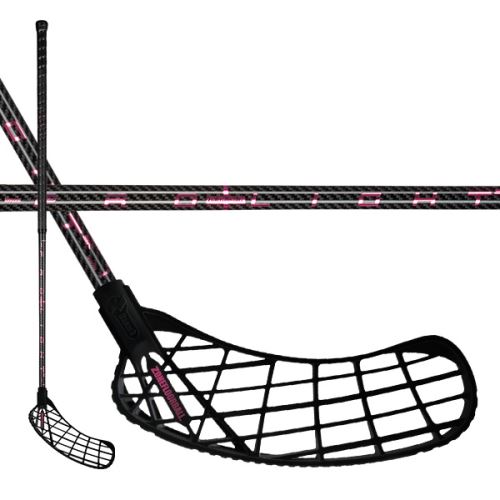 ZONE HARDER PROLIGHT 3K 28 carbon/rosé - Floorball stick for adults