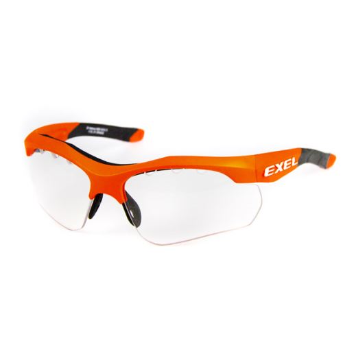 Ochranné brýle na florbal EXEL X100 EYE GUARD junior orange - Ochranné brýle