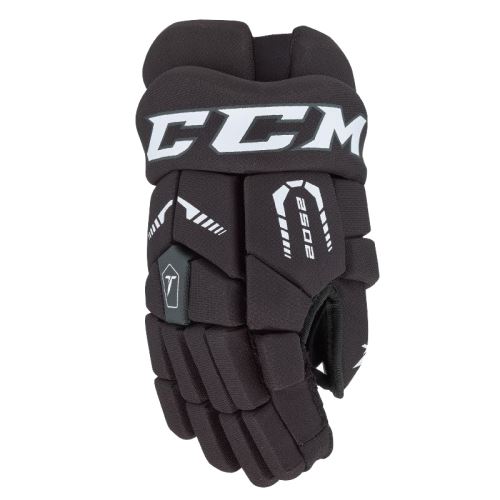 Hokejové rukavice CCM TACKS 2052 black/white junior - 11" - Rukavice