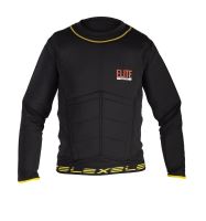 Floorball goalie vest EXEL ELITE PROTECTION SHIRT Black