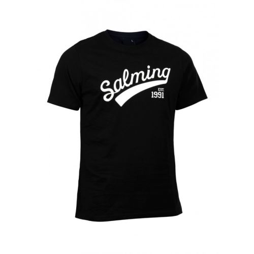 SALMING Logo Tee Black Large - T-shirts