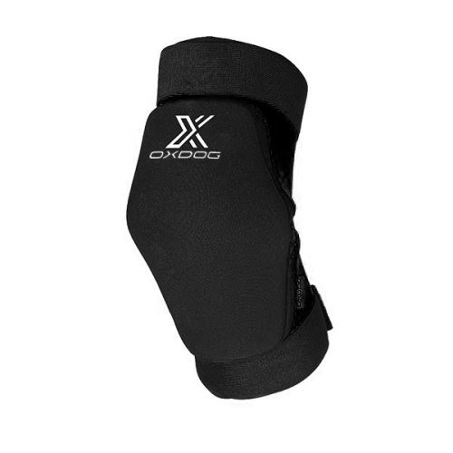 Floorball goalie knee protection OXDOG XGUARD KNEEGUARD MEDIUM Black/white - Pads and vests