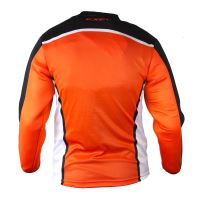 Brankářský florbalový dres EXEL S60 GOALIE JERSEY orange/black 160 - Brankářský dres