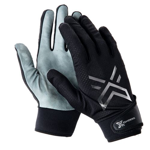 Floorball goalie gloves OXDOG XGUARD PRO GOALIE GLOVE SKIN Black - Gloves