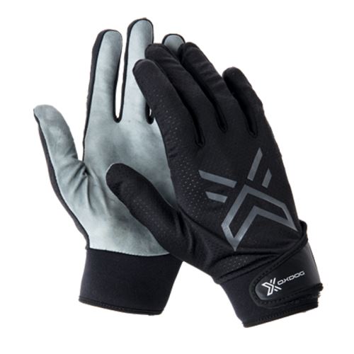 Brankářské florbalové rukavice  OXDOG XGUARD GOALIE GLOVE SKIN Black  M - Brankařské rukavice