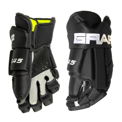 Hokejové rukavice GRAF G45 black junior - Rukavice