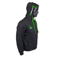 Sports sweatshirts and hoodies FREEZ VICTORY ZIP HOOD black/green  S

 - Hoodies