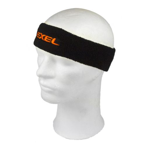 Sportovní čelenka EXEL HEADBAND black/neon orange - Čelenky